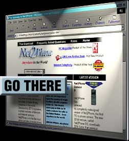 Click here to go to the Gateway to Net2Phone